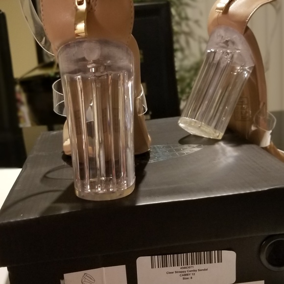 Clear Strappy Camby Sandal - Picture 4 of 5